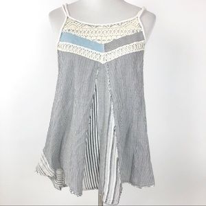 Free People stripe rope top